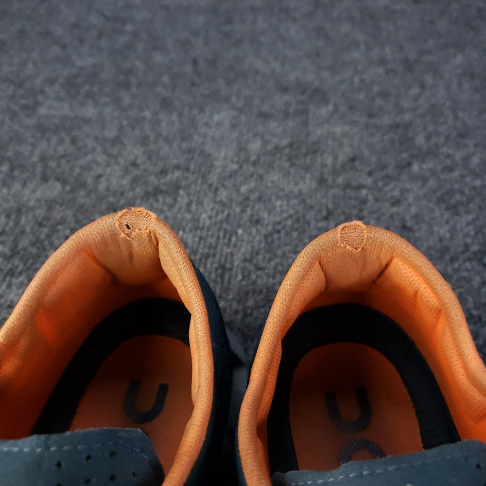 On Cloud X Shoes Mens‎ Size 9 Blue Orange Running Sneakers Lightweight - Picture 14 of 16